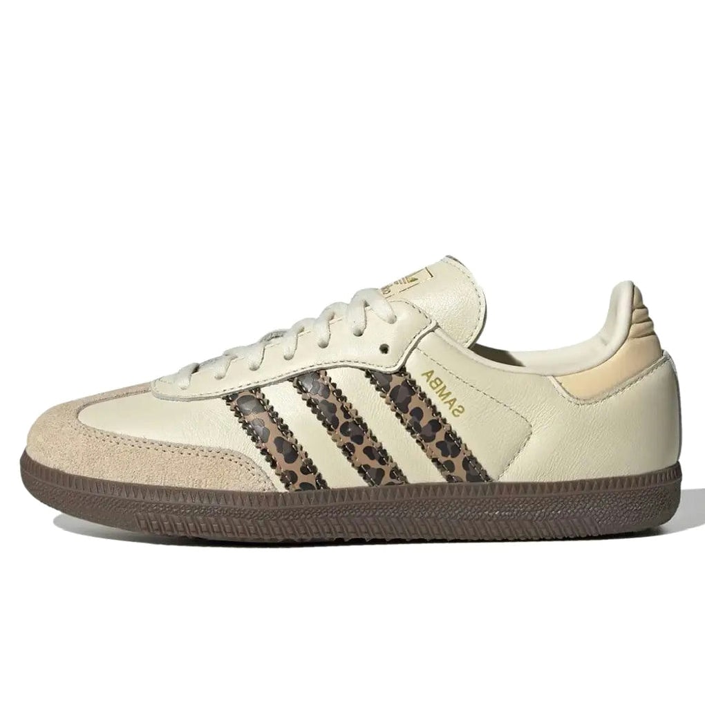 Samba OG GS Leopard Cream White