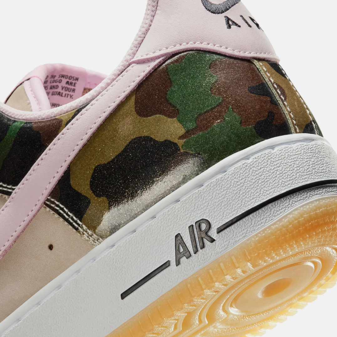 Air force 1 Low "Patent Camo pink"